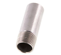 R 1/2'' Male x 21.3mm Stainless steel Pipe Nipple with Welding End 20 Bar DIN 2982 - 60mm
