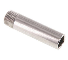 R 1/2'' Male x 21.3mm Stainless steel Pipe Nipple with Welding End 20 Bar DIN 2982 - 80mm