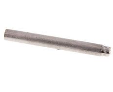 R 1/4'' Male x 13.5mm Stainless steel Pipe Nipple with Welding End 20 Bar DIN 2982 - 120mm