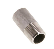 R 1/4'' Male x 13.5mm Stainless steel Pipe Nipple with Welding End 20 Bar DIN 2982 - 30mm [2 Pieces]
