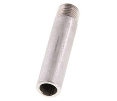 R 1/4'' Male x 13.5mm Stainless steel Pipe Nipple with Welding End 20 Bar DIN 2982 - 60mm