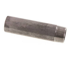 R 1'' Male x 33.7mm Stainless steel Pipe Nipple with Welding End 20 Bar DIN 2982 - 120mm