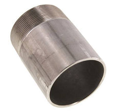 R 2 1/2'' Male x 76.1mm Stainless steel Pipe Nipple with Welding End 20 Bar DIN 2982 - 100mm