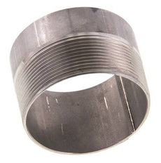 R 2 1/2'' Male x 76.1mm Stainless steel Pipe Nipple with Welding End 20 Bar DIN 2982 - 50mm