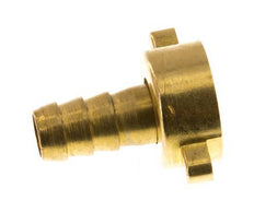 G 1/2'' x 10mm Brass Hose barb with NBR Seal and Wing Nut 16 Bar [2 Pieces]