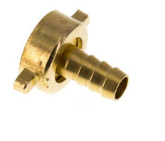 G 3/4'' x 10mm Brass Hose barb with NBR Seal and Wing Nut 16 Bar [2 Pieces]