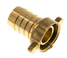 G 3/4'' x 19mm Brass Hose barb with NBR Seal and Wing Nut 16 Bar [2 Pieces]