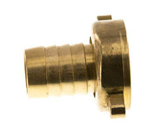 G 1'' x 19mm Brass Hose barb with NBR Seal and Wing Nut 16 Bar [2 Pieces]