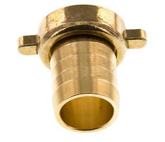 G 1'' x 25mm Brass Hose barb with NBR Seal and Wing Nut 16 Bar