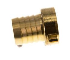 G 1 1/2'' x 38mm Brass Hose barb with NBR Seal and Wing Nut 16 Bar