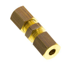 4mm Brass Straight Compression Fitting 150 Bar DIN EN 1254-2 [2 Pieces]
