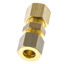 8mm Brass Straight Compression Fitting 135 Bar DIN EN 1254-2 [2 Pieces]