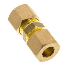 10mm Brass Straight Compression Fitting 95 Bar DIN EN 1254-2