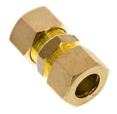 14mm Brass Straight Compression Fitting 89 Bar DIN EN 1254-2