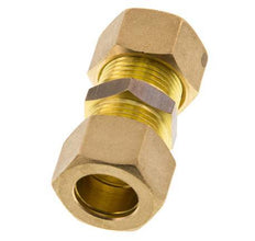 15mm Brass Straight Compression Fitting 82 Bar DIN EN 1254-2