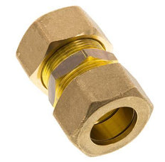 22mm Brass Straight Compression Fitting 54 Bar DIN EN 1254-2
