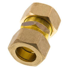 22mm Brass Straight Compression Fitting 54 Bar DIN EN 1254-2