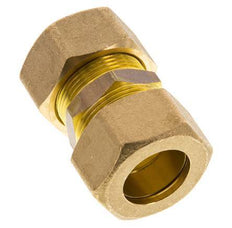 22mm Brass Straight Compression Fitting 54 Bar DIN EN 1254-2
