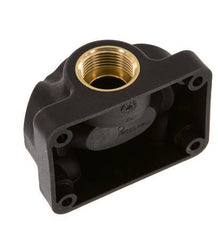 G 3/4'' x G 1/2'' Brass Wall Mounted 3-way Air Junction without through-hole 15 Bar