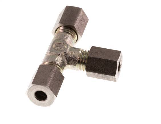 4LL Zinc plated Steel Tee Cutting Ring 100 Bar DIN 2353