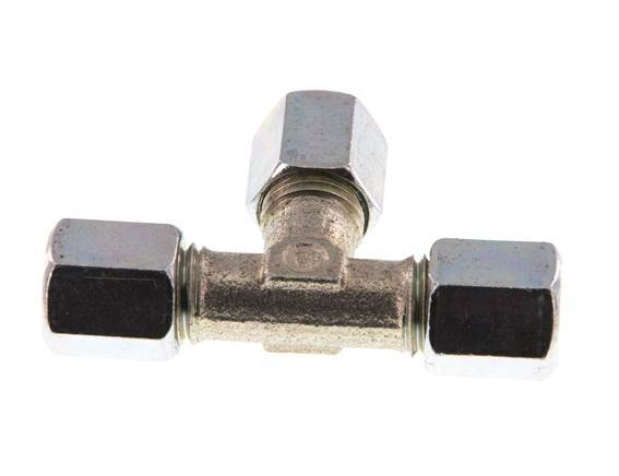 6L Zinc plated Steel Tee Cutting Ring 315 Bar DIN 2353