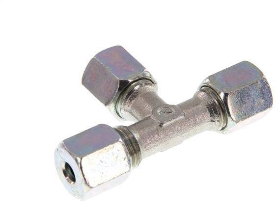 6S Zinc plated Steel Tee Cutting Ring 630 Bar DIN 2353