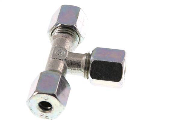 6S Zinc plated Steel Tee Cutting Ring 630 Bar DIN 2353