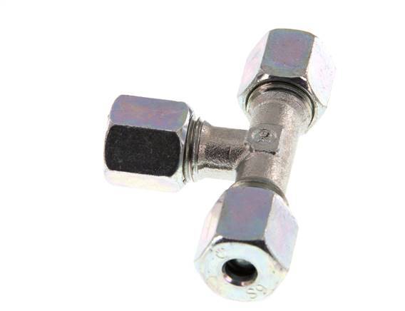 6S Zinc plated Steel Tee Cutting Ring 630 Bar DIN 2353