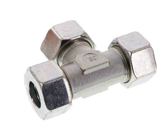 25S Zinc plated Steel Tee Cutting Ring 400 Bar DIN 2353