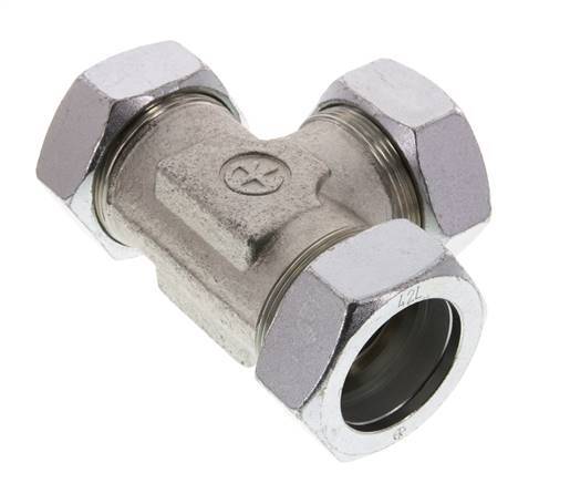 42L Zinc plated Steel Tee Cutting Ring 160 Bar DIN 2353