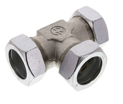 42L Zinc plated Steel Tee Cutting Ring 160 Bar DIN 2353