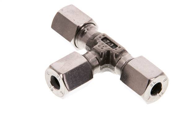 6L Stainless steel Tee Cutting Ring 315 Bar DIN 2353