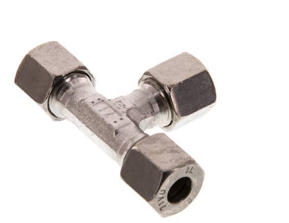 8L Stainless steel Tee Cutting Ring 315 Bar DIN 2353