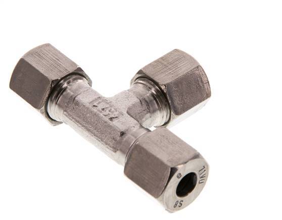 8S Stainless steel Tee Cutting Ring 630 Bar DIN 2353