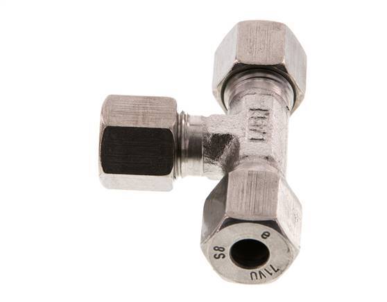 8S Stainless steel Tee Cutting Ring 630 Bar DIN 2353