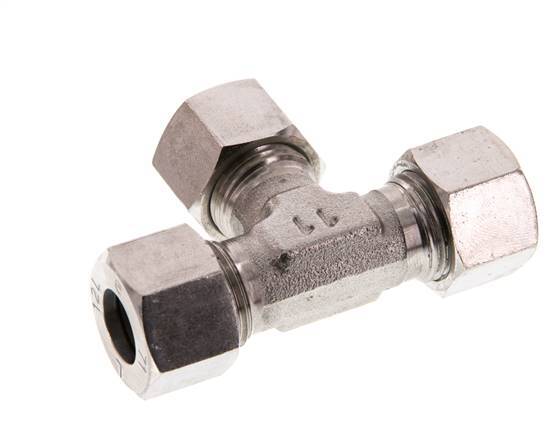 12L Stainless steel Tee Cutting Ring 315 Bar DIN 2353