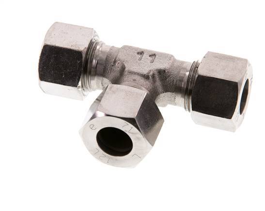 12L Stainless steel Tee Cutting Ring 315 Bar DIN 2353