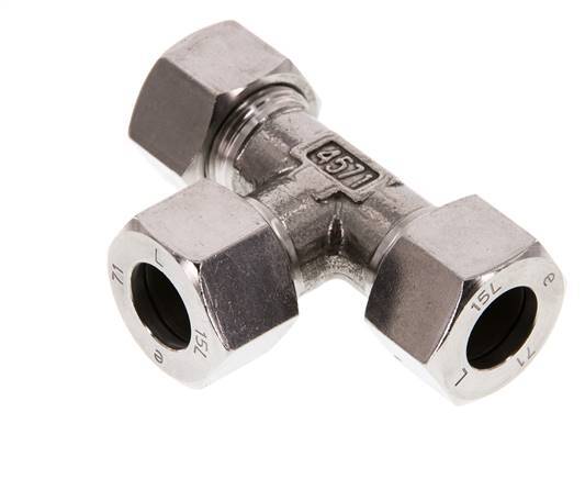 15L Stainless steel Tee Cutting Ring 315 Bar DIN 2353