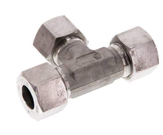 16S Stainless steel Tee Cutting Ring 400 Bar DIN 2353