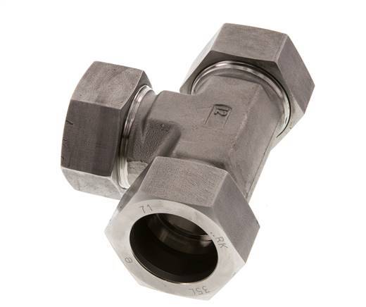 35L Stainless steel Tee Cutting Ring 160 Bar DIN 2353