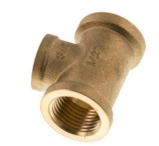 Rp 1/2'' x Rp 3/8'' Brass Tee 16 Bar