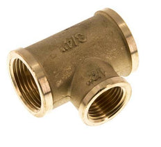 Rp 3/4'' x Rp 1/2'' Brass Tee 16 Bar