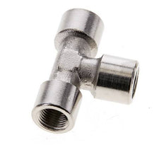 G 1/8'' Nickel plated Brass Tee 16 Bar [2 Pieces]