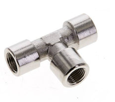 G 1/8'' Nickel plated Brass Tee 16 Bar [2 Pieces]