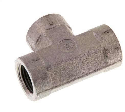 G 1/2'' Zinc plated Steel Tee 225 Bar - Hydraulic