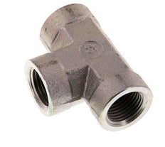 G 1/2'' Zinc plated Steel Tee 225 Bar - Hydraulic