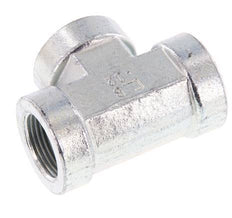 G 3/4'' Zinc plated Steel Tee 200 Bar - Hydraulic