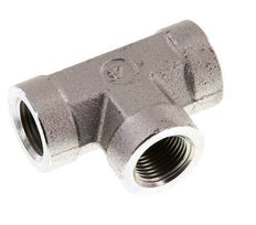 G 3/8'' Zinc plated Steel Tee 250 Bar - Hydraulic
