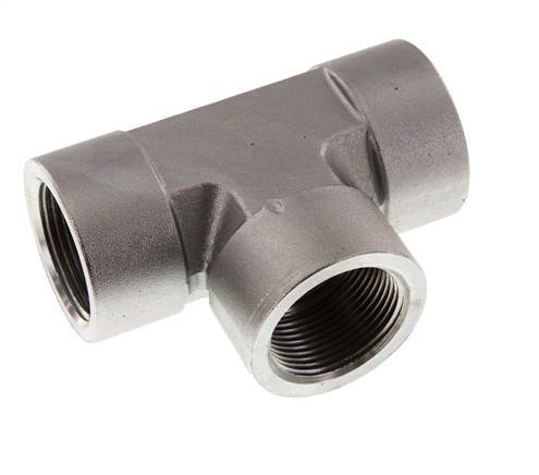 G 1 1/4'' Zinc plated Steel Tee 160 Bar - Hydraulic