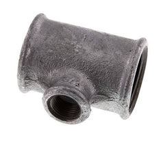 Rp 1'' x Rp 3/8'' Zinc plated Cast iron Tee 25 Bar